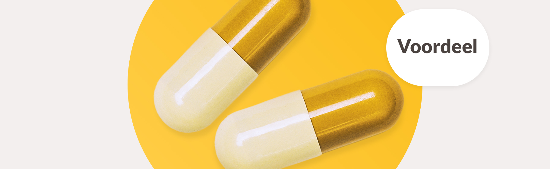 Foto met twee pillen tegen malaria