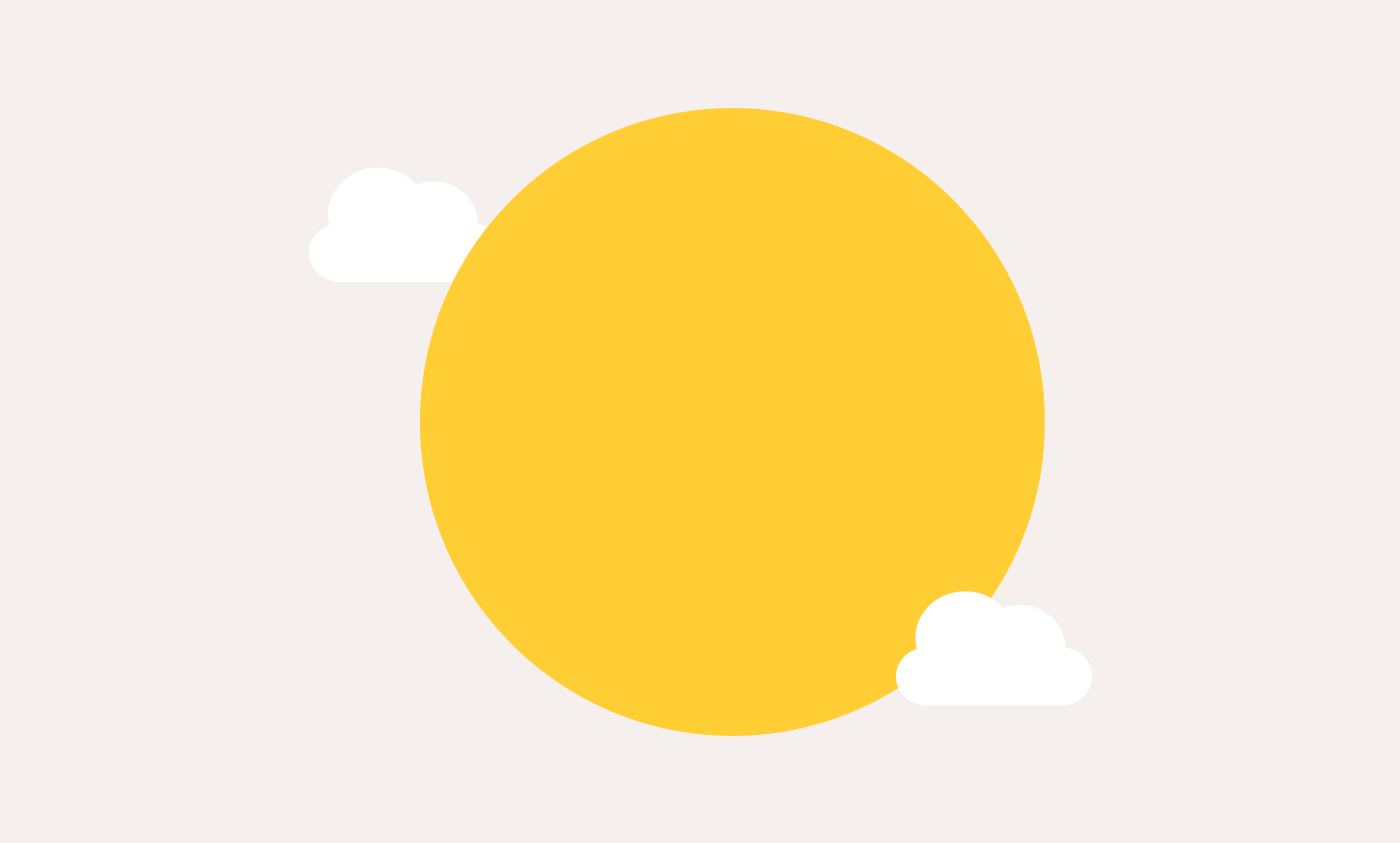  Playlists Get Energized - Felle zon met 2 kleine wolkjes