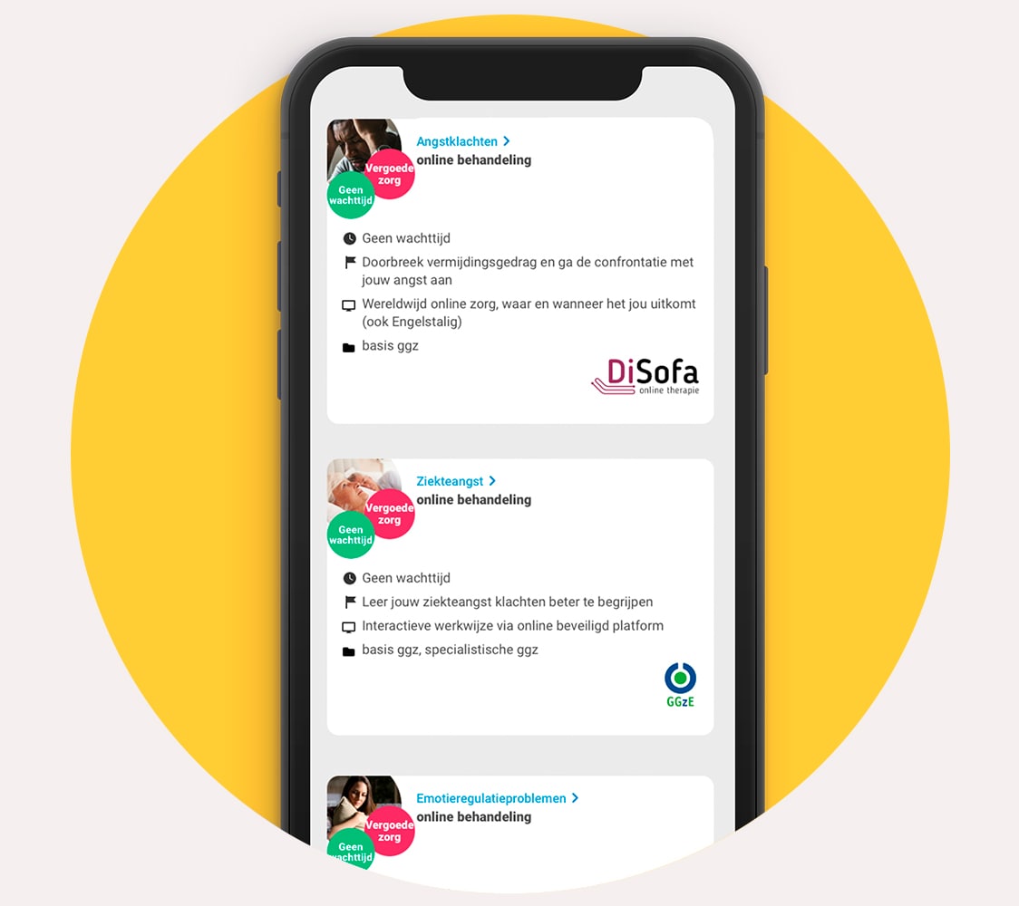 Telefoon met aanbod Welshop